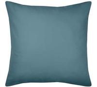 Une Taie d'oreiller Couleur Bleu en coton Bio BLEU G