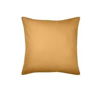 STOF - Taie - Taille 65x65 cm - 100% Coton Biologique - Qualité - Certifié Oeko-Tex - Couleur Curry - Modèle Horizon - Linge de lit pour Maison - Doux et Confortable