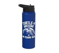 Une tortue géniale à 34 ans Ocean Stainless Steel Insulated Water Bottle