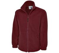 Un lassique Hommes Femmes Fermeture Éclair Micro Veste Polaire Casual Work