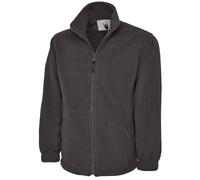 Un lassique Hommes Femmes Fermeture Éclair Micro Veste Polaire Casual Work