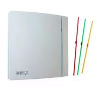 Unelvent Extracteur d'air Silent 100 CRz – design, ultra-silencieux, temporisé