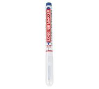 Ungtyb Marqueur trous profonds Stylo De Quincaillerie Embout Long | Feutres Pointe Fine Pour Charpentier Menuiserie Meuble Travail Du Bois Construction Industriel Machiniste Stylo Outil Bleu