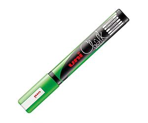 Uni 140046000 Marqueur de craie pour pointes de balles de 1,8 à 2,5 mm - Vert fluorescent