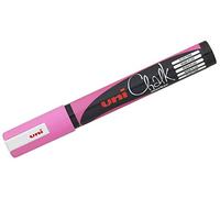Uni 140053000 Marqueur de craie pour pointes de balles de 1,8 à 2,5 mm - Rose fluorescent