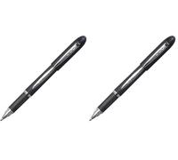uni-ball 145499 - Roller à encre Jetstream SX-210, 0,5 mm, noir (Lot de 2)