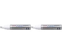 Uni-Ball 182213 - Marqueur peinture Paint PX-30 à pointe biseautée, argenté (Lot de 2)