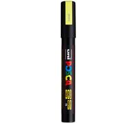Mitsubishi Pencil - Marqueur POSCA PC5M - Pointe conique moyenne - Jaune fluo