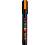 Uni-Ball 182576 - Marqueur POSCA à pointe ogive moyenne, orange fluo | Marqueur à encre pigmentée à base d'eau, opaque, pour presque toutes les surfaces, pointe remplaçable