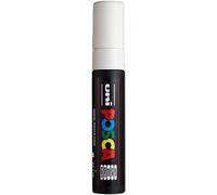Uni-Ball 186301 - Marqueur POSCA à pointe rectangulaire extra large, blanc