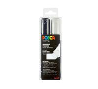 uni-ball 186302 - Marqueur Uni Posca avec Extra Large Rectangle pitze Lot de 2 Noir/Blanc