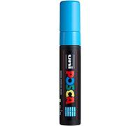 Uni-Ball 186353 - Marqueur POSCA à pointe rectangulaire extra large, bleu clair