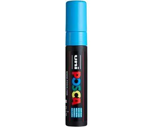 Uni-Ball 186353 - Marqueur POSCA à pointe rectangulaire extra large, bleu clair