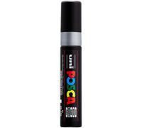 Posca Marqueur peinture PC-17K - pointe biseau 17 mm - Lot de 5 Argent