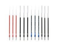 Uni-ball 4 Color Refills for Uni Jetstream Multi Function Pen, 4 Color Ballpoint Pen(MSXE510005), Fine Point 0.7mm, 4 Color Refills, SXR-80-07, 12 Total Value Set With Ecology Sticky Notes
