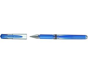 uni-ball 510366 Signo Broad UM-153 Lot de 12 Stylo à Bille à Encre Gel 0,7 mm Bleu Métallique
