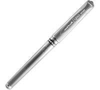 Uni-Ball 716809 Stylo Roller Signo Broad 1 mm Argenté