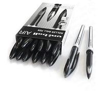 Uni-Ball AIR UBA-188-L Lot de 12 stylos roller Noir 0,7 mm