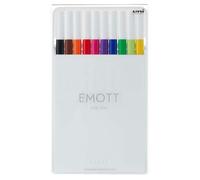Uni-Ball Emott Marqueur 10 Pièce(S) Noir, Bleu, Marron, Fuchsia, Vert, Vert Clair, Orange, Rose, Rouge, Jaune