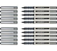 Uni-Ball Eye Fine UB157 Lot de 10 stylos à bille Bleu