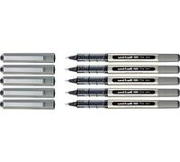 Uni-Ball Eye Fine UB157 Lot de 5 stylos roller Noir