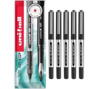 Mitsubishi Pencil Stylos roller Uni-Ball Eye Micro UB150 pointe fine 0,5 mm Noir Lot de 5