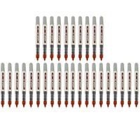 uni-ball EYE UB-157 Lot de 30 stylos roller Pointe 0,7 mm Rouge