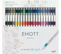 Uni-ball Fineliner Set 40 couleurs - Uni Emott Fineliner Multicolor