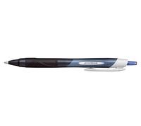 uni-ball - Jetstream Sport - Rollerball Encre Hybride Rétractable - Glisse Parfaite - Séchage Instantané - Bleu
