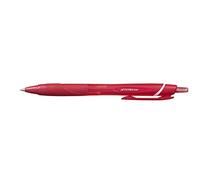 UNI-BALL Jetstream sxn-150-07 Stylo roller rétractable [Lot de 3] Corps Rouge Avec Encre Rouge
