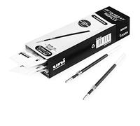 Uni-Ball Jetstream SXN-210 Lot de 12 recharges pour stylo rétractable Pointe 1,0 mm Encre gel Noir