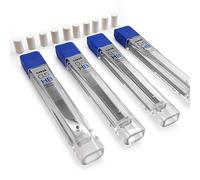 Uni Ball Kuru Toga Lot de 48 mines HB 0,5 mm 4 tubes de 12 + 10 recharges pour gomme
