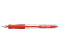 Lot de 12 UNIBALL Stylo ˆ bille rechargeable pointe large rŽtractable encre rouge corps avec grip LAKNOCK