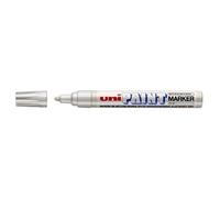 UNI-BALL Lot de 3 Marqueurs permanent PAINT PX-20, blanc