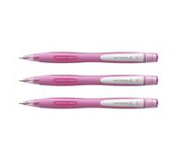 Uni-Ball Lot De 3 Porte-Mines Avance Latérale Shalaku S M5228 Grip 0,5mm Rose