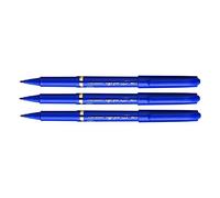 UNI-BALL Lot de 3 Stylos feutre SIGN PEN (MYT7 B) 1mm Bleu
