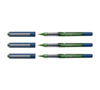 Uni-Ball Lot De 3 Stylos Roller Eye Ub157 Ocean Care 0.7, Vert