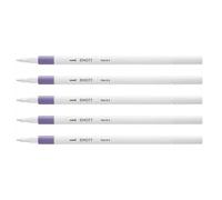 Uni-Ball Lot De 5 Feutres Dessin Et Ecriture Fine 0,4 Mm Emott 34 - Lilas