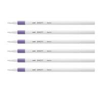 Uni-Ball Lot De 6 Feutres Dessin Et Ecriture Fine 0,4 Mm Emott 34 - Lilas