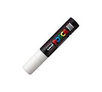 UNI-BALL Lot de 6 Marqueurs peinture POSCA PC-17K, blanc