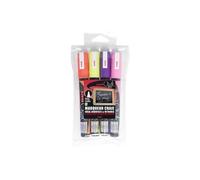 uni-ball marqueur craie Chalk PWE-5M, étui de 4, couleurs