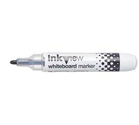 Uni-Ball Marqueur Inkview Whiteboard Marker Noir 1.8-2.2 mm Boîte de 12 unités.