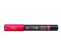 Mitsubishi Pencil Marqueur Posca PC1MC pointe extra-fine 0,7 mm - rouge