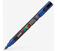 Uni-Ball Marqueur Peinture Posca (Pc-3m), Bleu Fonc¿