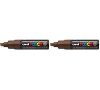 Uni-Ball Marqueur peinture Posca (PC-8K), marron (Lot de 2)