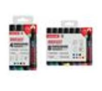 uni-ball Marqueurs permanents Prockey PM122 – Super Ink pigmentée – 1,2–1,8 mm – 8 assortis