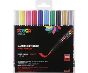 uni-ball Marqueur pigmentaire POSCA PCF-350, boîte de 10