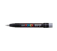Posca Marqueur pinceau PCF-350 Pointe 1-10 mm 5 unités Argenté