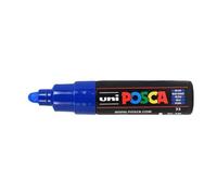 Marqueur peinture posca pc7m pointe large conique encre inodore couvrante miscible tous supports coloris bleu