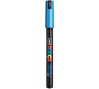 UNI-BALL Marqueur Pte calibrée extra-fine POSCA PC1MR 0,7mm Bleu Métal
